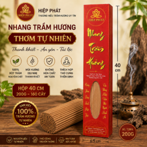 Nhang Trầm Cây Thơm Thựơng Hạng Hộp Dài 30cm-40cm