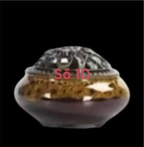 Lư Sứ Xông Trầm Nụ Nhiều Màu