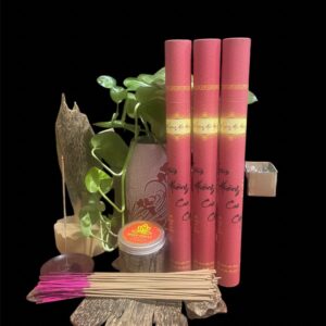 Nhang Trầm Cây Thơm VIP Dài 40cm Ống 85 Cây