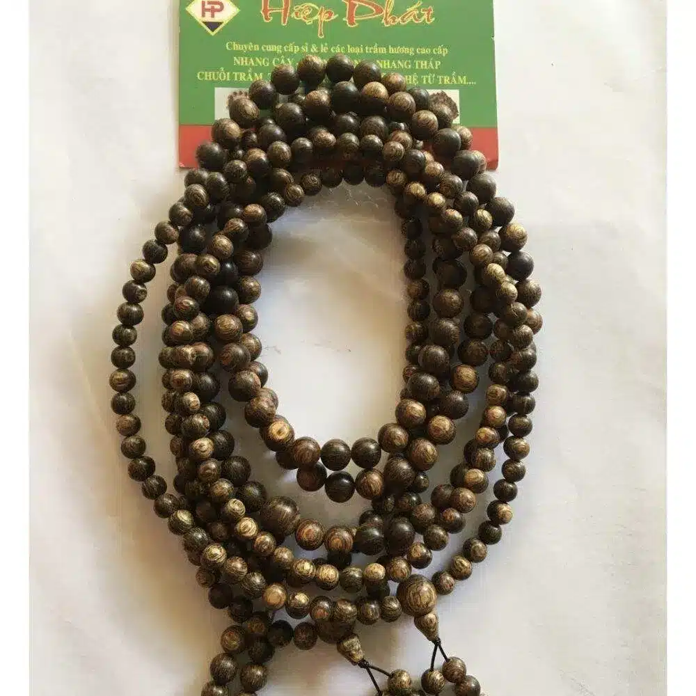 Chuỗi Trầm Hương Sánh Size 6-7-8mm Chuỗi Trầm Hương Sánh Size 6-7-8mm