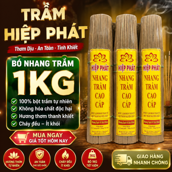 [1Kg] Nhang Trầm Cây Thơm Dịu Ngọt