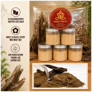 Bột Trầm Xông Nhà Thơm VIP Hủ 100G
