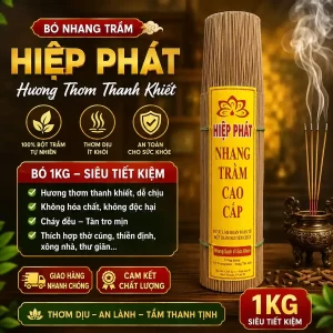 [1Kg] Nhang Trầm Cây Thơm Dịu Ngọt