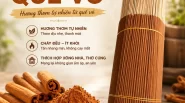 Cách nhận biết nhang quế vỏ tự nhiên.