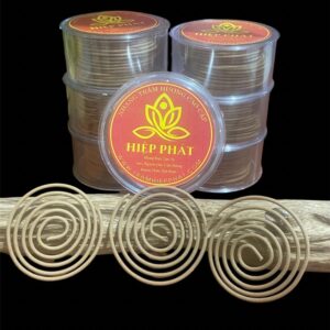 Nhang Trầm Khoanh 4h Thơm Hộp 30 Vòng.