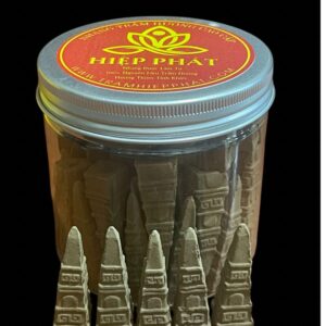 Nhang Trầm Nụ Mẫu Tháp Hộp 55 Viên Thơm Đặc Biệt.