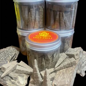 Nhang Trầm Nụ Mẫu Tháp Hộp 55 Viên Thơm Đặc Biệt.