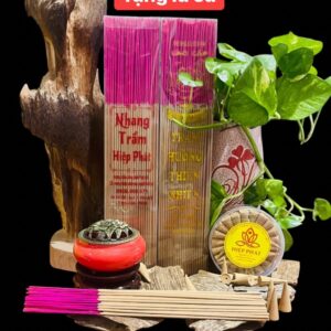 Combo Mua Nhang Trầm Tặng Lư Sứ Miễn Phí Ship.