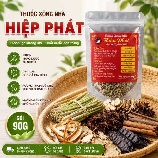 Gói Xông Nhà Phong Thủy Gói Xông Nhà Phong Thủy