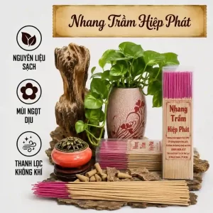 Nhang Trầm Cây Hộp Thơm Dịu Ngọt.